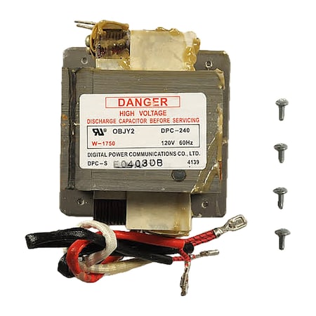 Whirlpool W10836753 Whirlpool Microwave Transformer W10836753